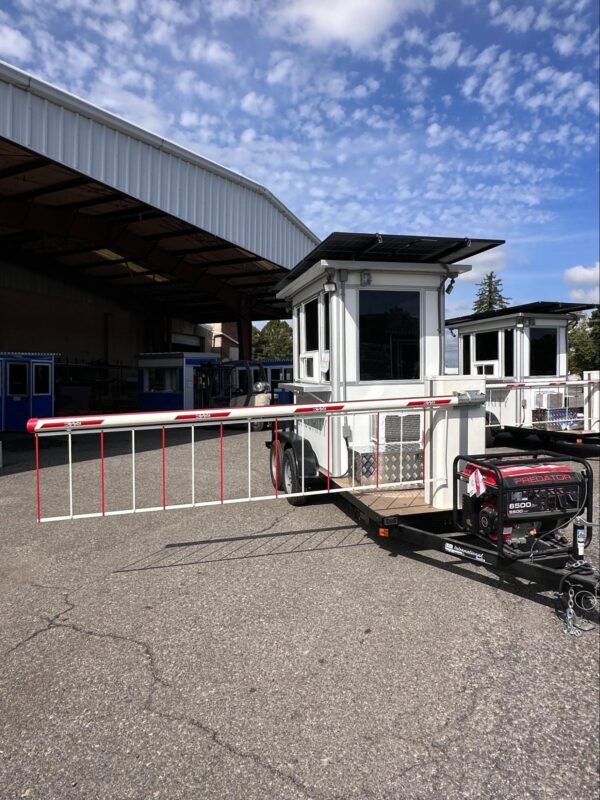 Use Temporary Guard Shacks to Secure Shipping Ports
