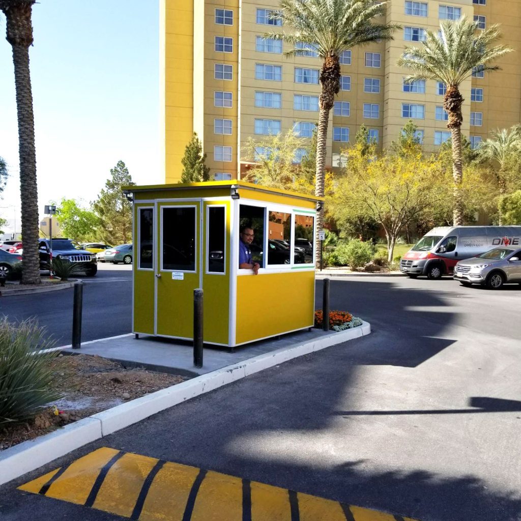 Border Booth Window Custom Exterior Colors & Design | Modular Booth Feature