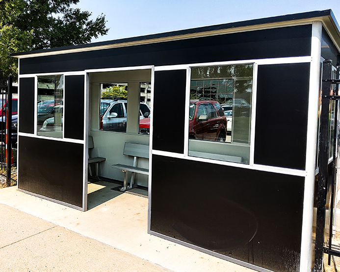 Prefab Outdoor Smoking Shelter