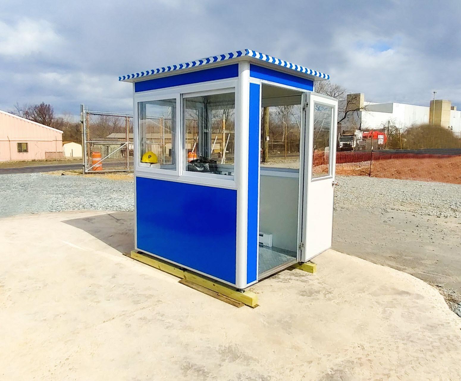 Prefab Booths Built To Keep Your Construction Site Secure