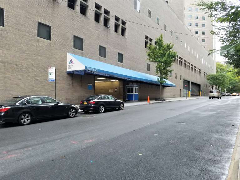 4×4 Hospital Security Booth in New York, NY with Swing Door, Breaker Panel Box, and Anchoring Brackets