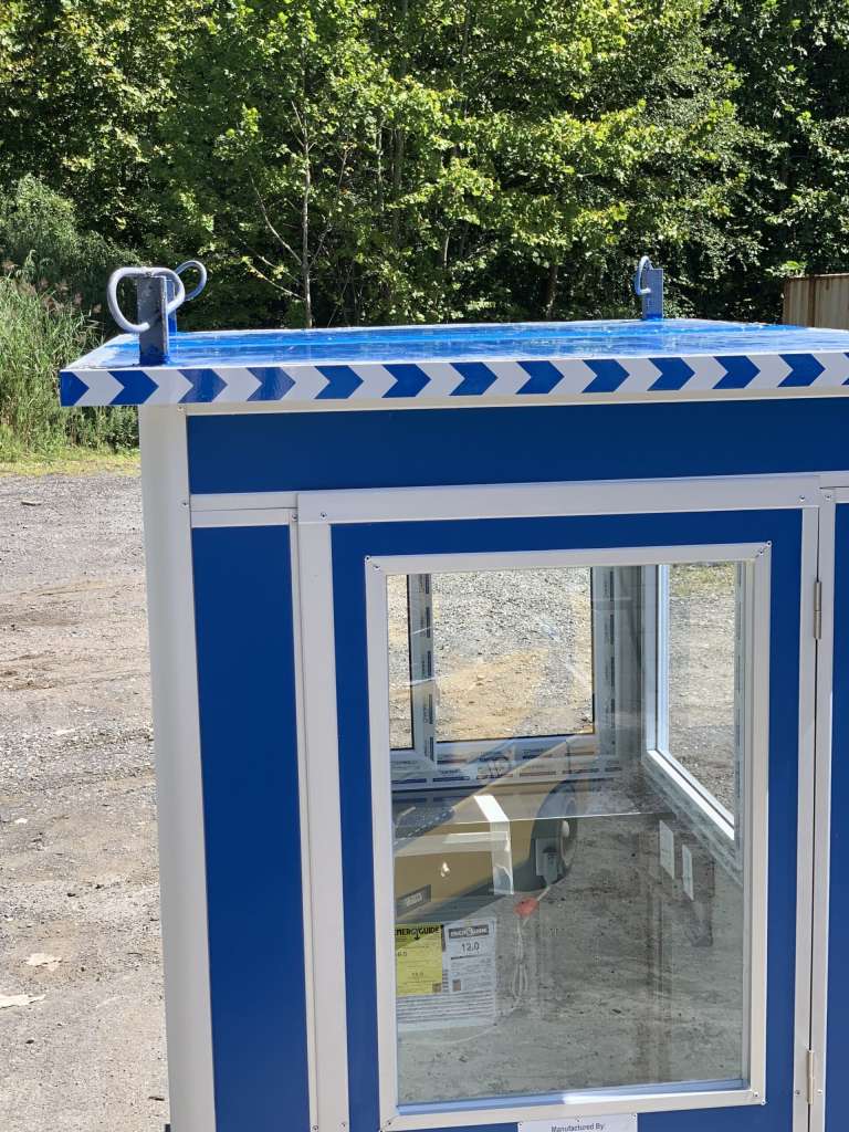 4×6 Booth with Add-On Features Roof Rings 1