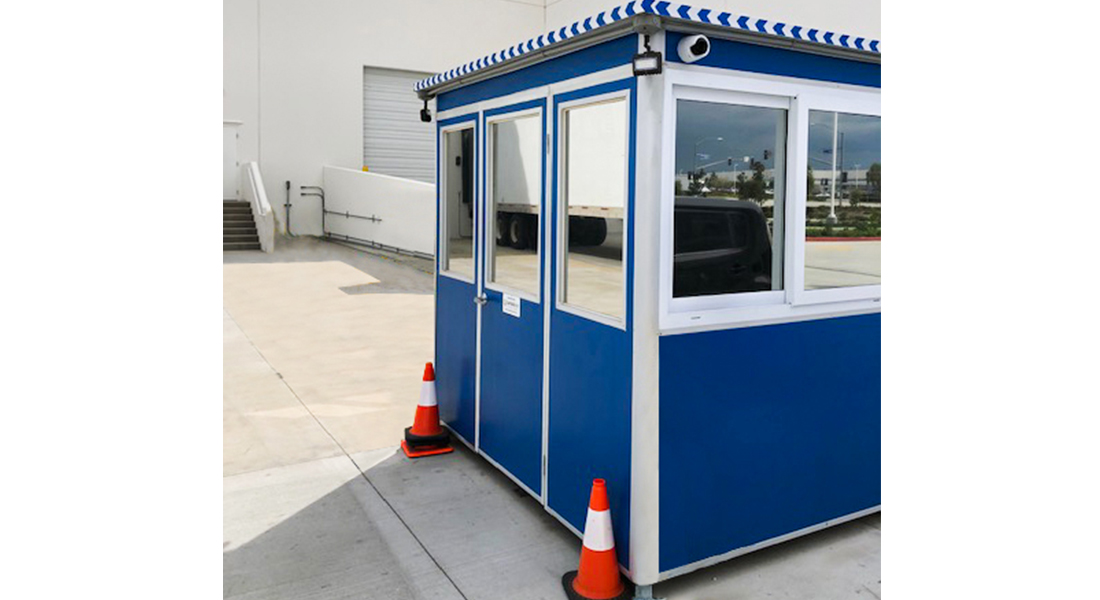 Border Booth Window Prefabricated Booths with Tinted Windows | Guardian Booth
